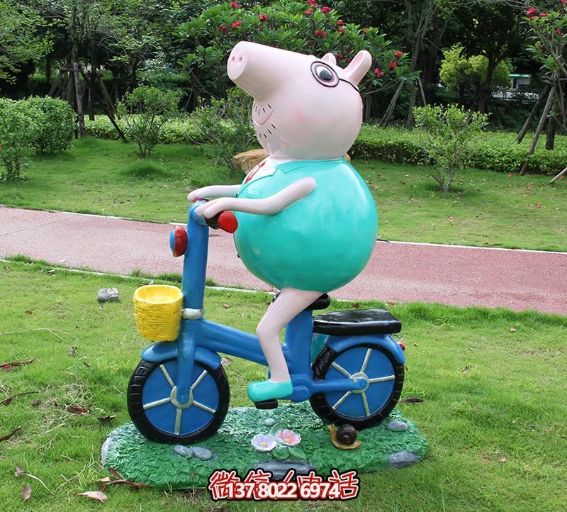玻璃鋼雕塑裝置，點綴公園景觀