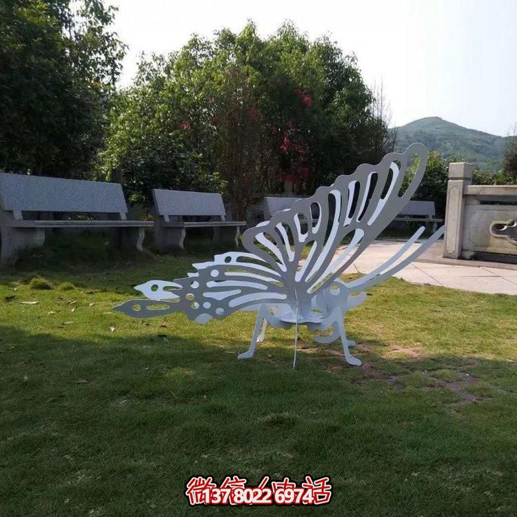 高級不銹鋼雕塑擺件，讓公園更加美麗