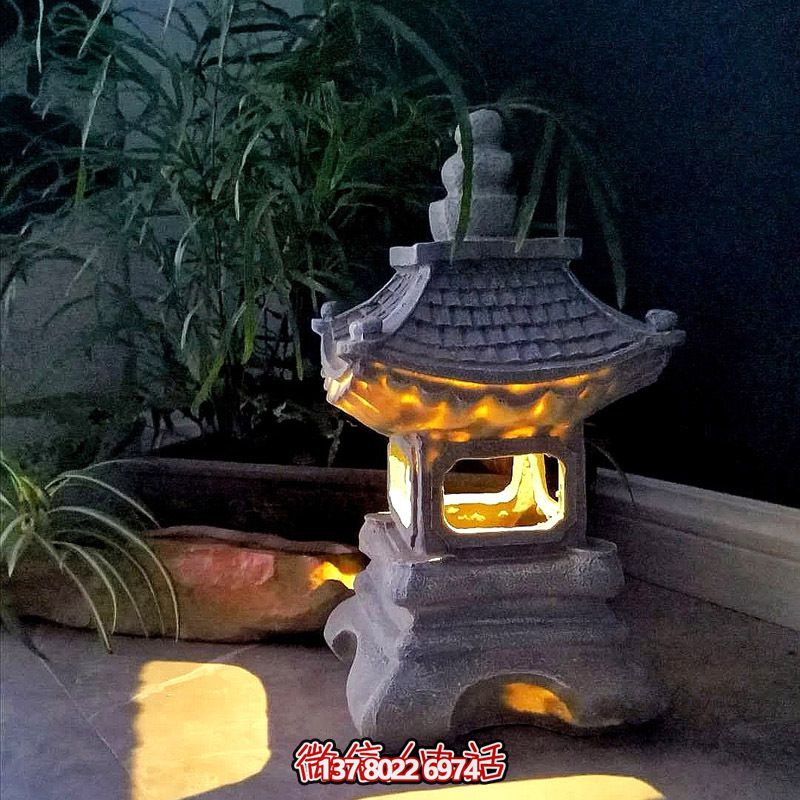 日式風(fēng)落地宮燈，創(chuàng)意裝飾庭院室內(nèi)擺件
