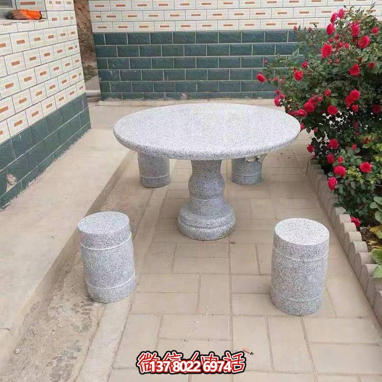 花崗巖石凳，室外私家院子裝飾