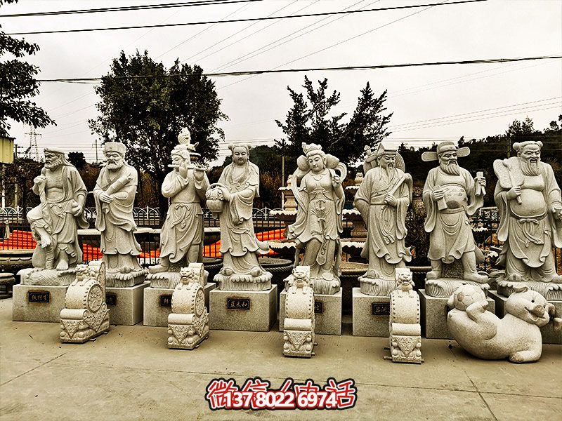 游覽大理古城，欣賞至尊神佛石雕八仙雕塑