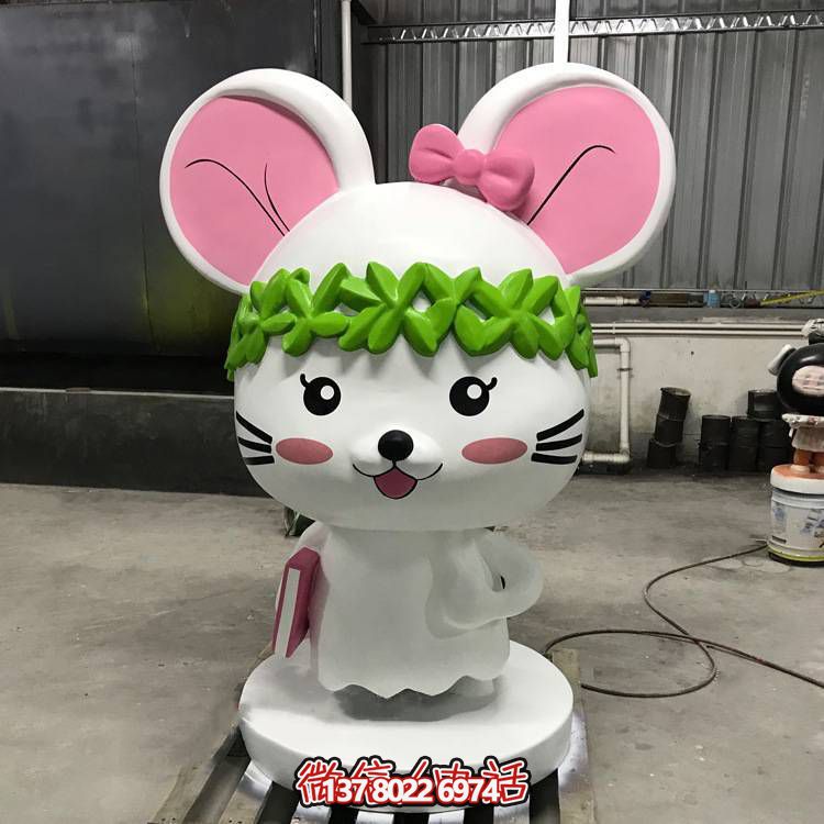 玻璃鋼制動(dòng)物景觀擺件，專為幼兒園兒童打造